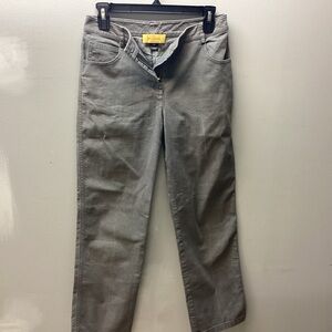 St. John Women's Straight Leg Gray Jeans